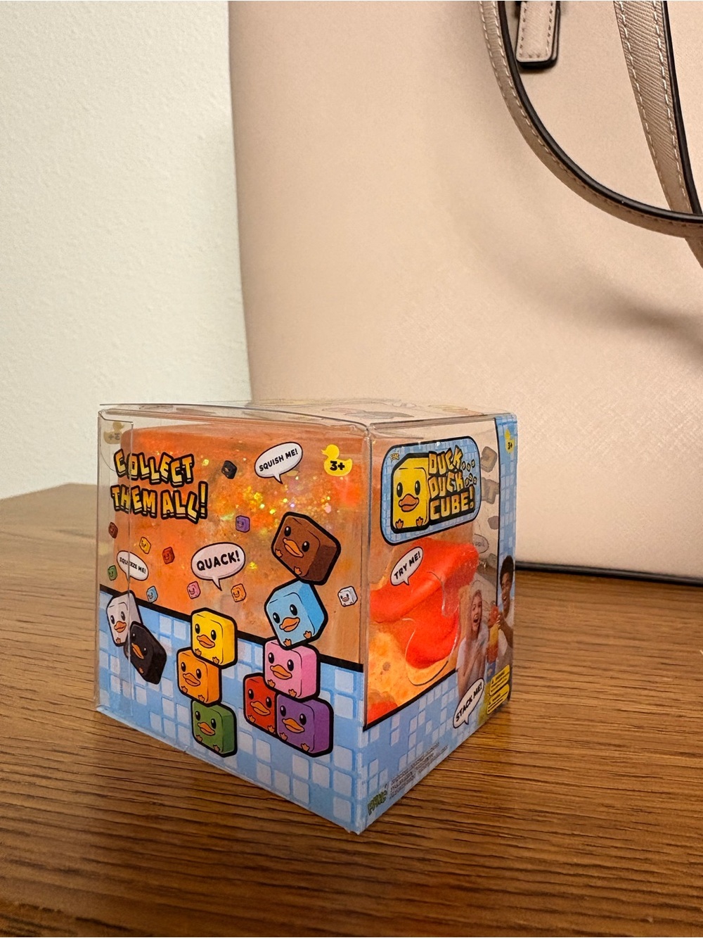 ! Orange Kids Toy - Interactive Stackable Cube - Picture 2 of 2